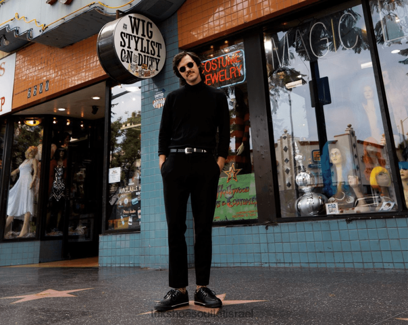 T.U.K. Footwear הַנעָלָה נשים נעלי ספורט D-ring מעור JBPR237 שָׁחוֹר