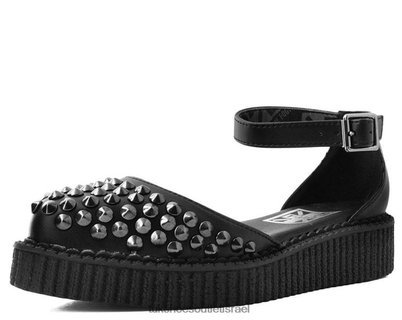 T.U.K. Footwear הַנעָלָה נשים סנדל מחודד JBPR169 שָׁחוֹר