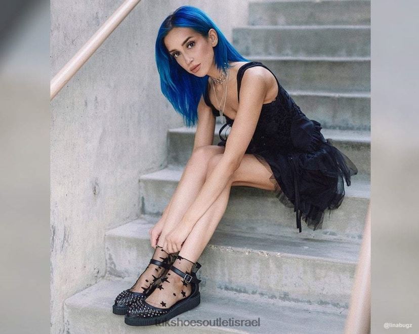 T.U.K. Footwear הַנעָלָה נשים סנדל מחודד JBPR169 שָׁחוֹר