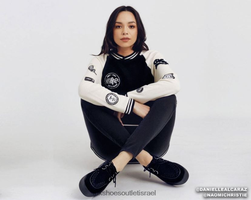 T.U.K. Footwear הַנעָלָה נשים זמש ויוה מונדו קריפר JBPR1 שָׁחוֹר