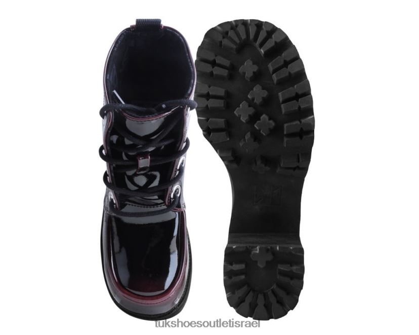 T.U.K. Footwear הַנעָלָה נשים דימום מהאף שיפוע JBPR202 בורדו