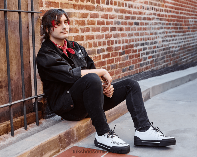 T.U.K. Footwear הַנעָלָה נשים נעלי ספורט פלטפורמה JBPR255 לבן