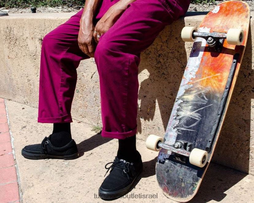 T.U.K. Footwear הַנעָלָה נשים נעלי ספורט די-רינג בסיסיות אריג JBPR268 שָׁחוֹר