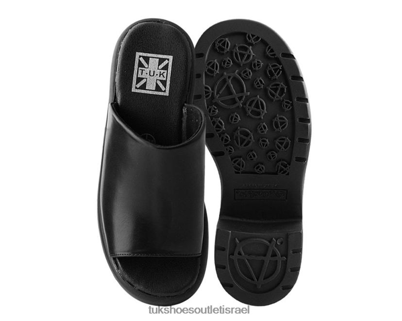 T.U.K. Footwear הַנעָלָה נשים עקב פרד בועה JBPR278 שָׁחוֹר