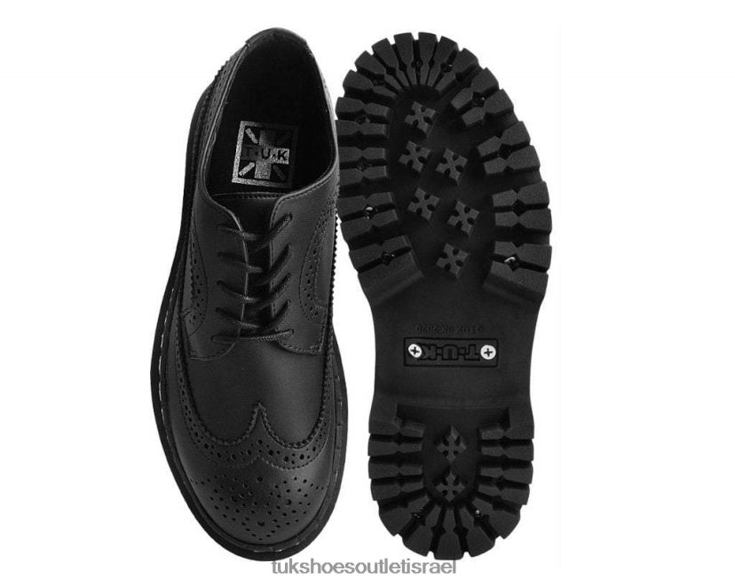 T.U.K. Footwear הַנעָלָה נשים ברוג קומתיים JBPR288 שָׁחוֹר