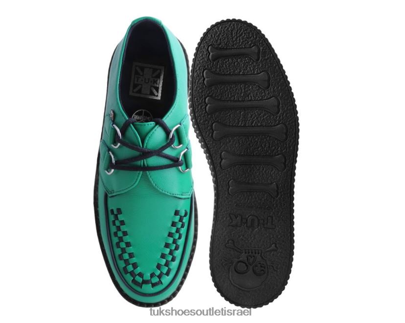 T.U.K. Footwear הַנעָלָה נשים ויוה מונדו קריפר JBPR35 ירוק