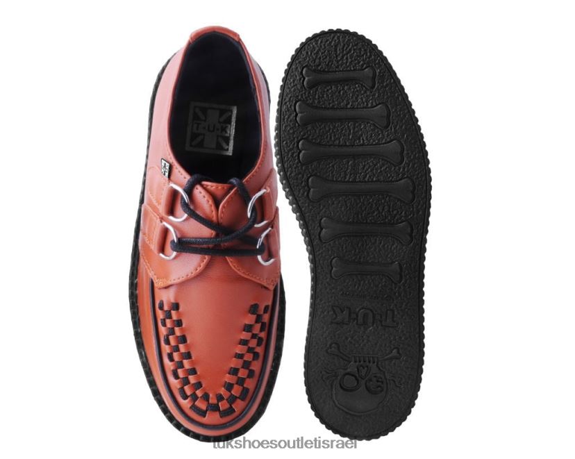 T.U.K. Footwear הַנעָלָה נשים ויוה מונדו קריפר JBPR36 תפוז