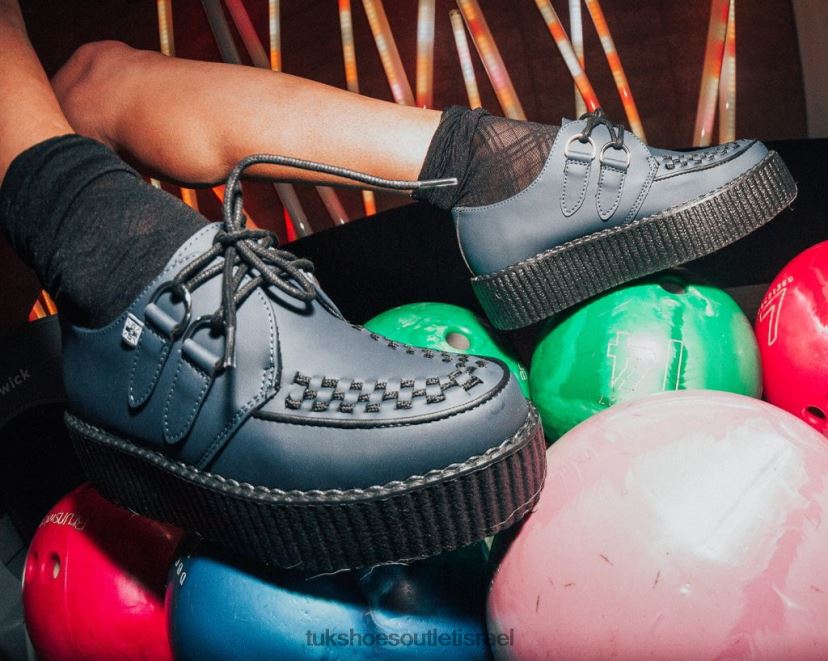 T.U.K. Footwear הַנעָלָה נשים ויוה מונדו קריפר JBPR37 כְּחוֹל