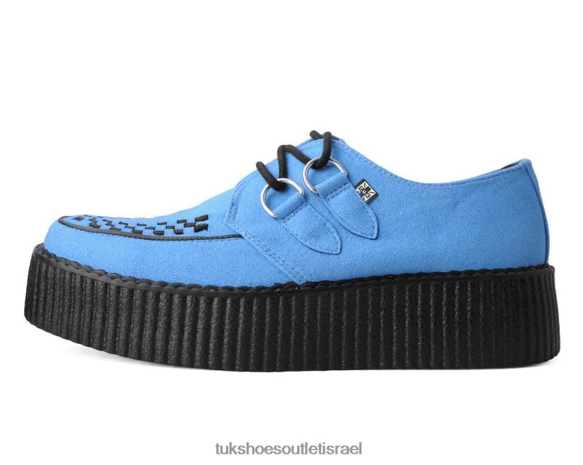 T.U.K. Footwear הַנעָלָה נשים ויוה מונדו קריפר JBPR52 כחול מאובק