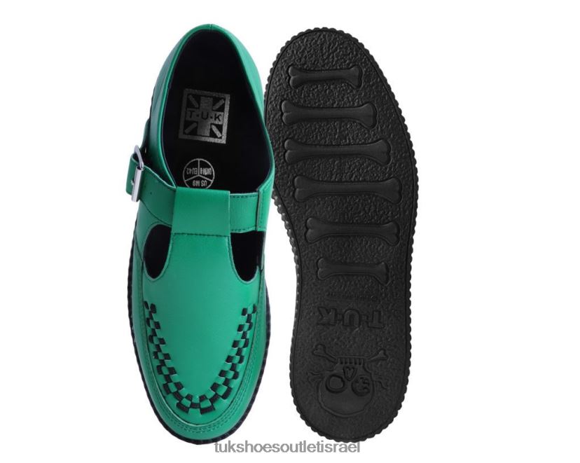 T.U.K. Footwear הַנעָלָה נשים סנדל נמוך של viva JBPR112 ירוק