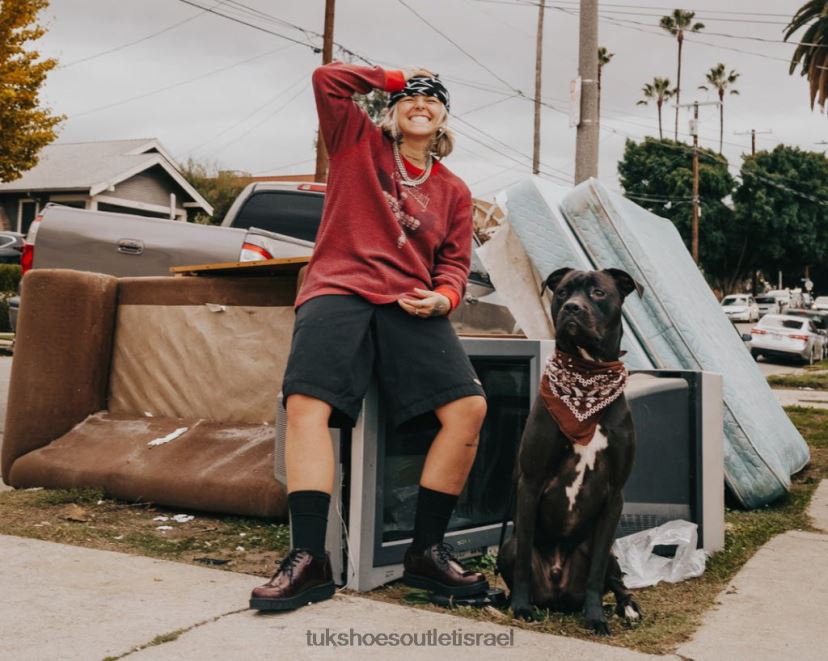 T.U.K. Footwear הַנעָלָה נשים כובע הבוהן viva נמוך קריפר JBPR5 בורדו