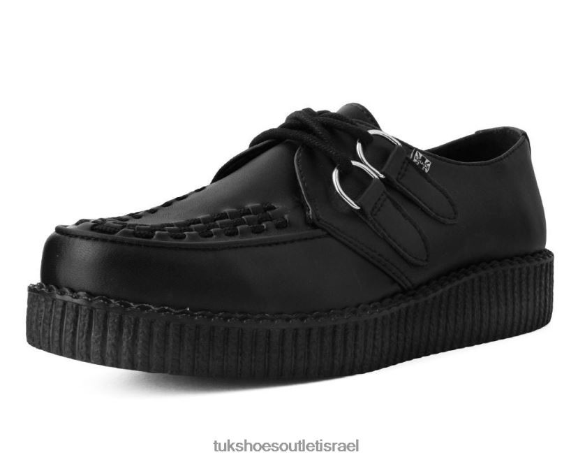 T.U.K. Footwear הַנעָלָה נשים viva low creeper JBPR64 שָׁחוֹר