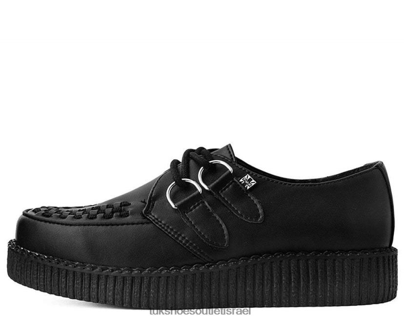 T.U.K. Footwear הַנעָלָה נשים viva low creeper JBPR64 שָׁחוֹר